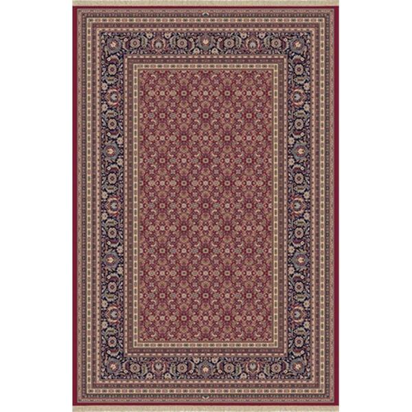 Dynamic Rugs Brilliant 2 ft. 2 in. x 4 ft. 3 in. 72240-330 Rug - Red BR2472240330